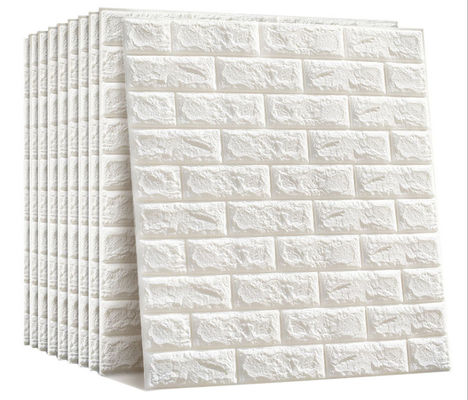 Carta da parati resistente all'uso spessa 8mm lavabile della schiuma 3D del PE